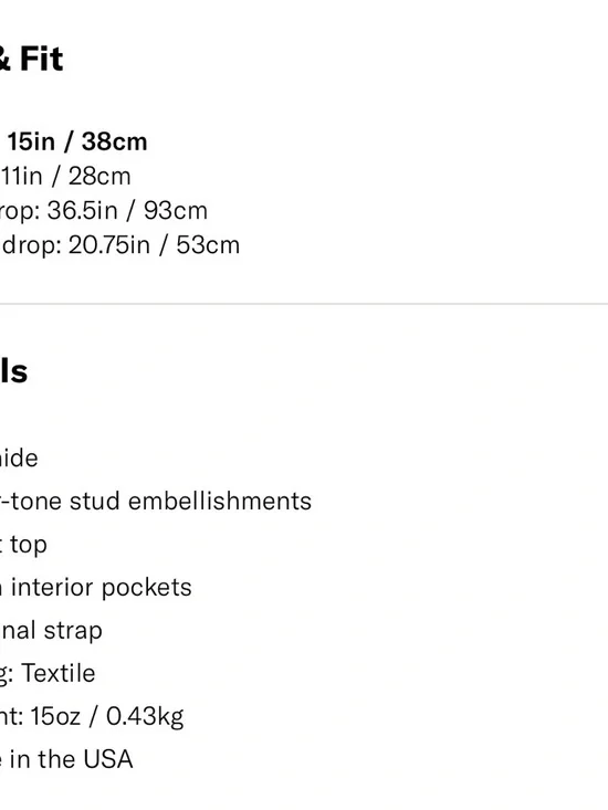 Clare V. Black Studded Shoulder Bag - Women - Picture 5 of 5